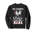 My Favorite Baseball Soccer Sweatshirt - Minimalist Print Men Women - T-Shirt, Sweatshirt, Hoodie