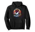 Funny Bearded Dragons Dad Doing Karate Hoodie - Trendy Graphic for Adults - T-Shirt, Sweatshirt, Hoodie