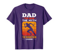 Marathon Dad Best Marathoner Father T-Shirt - Unique Graphic for Adults - T-Shirt, Sweatshirt, Hoodie