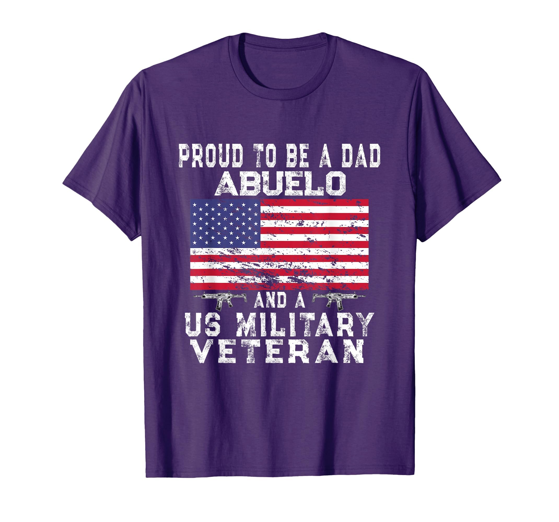 Proud Dad Abuelo Military Veteran Us T-Shirt - Minimalist Print Unisex - T-Shirt, Sweatshirt, Hoodie