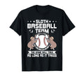 Sloth Baseball Team Baseball Lover T-Shirt - Aesthetic Graphic Men Women - T-Shirt, Sweatshirt, Hoodie