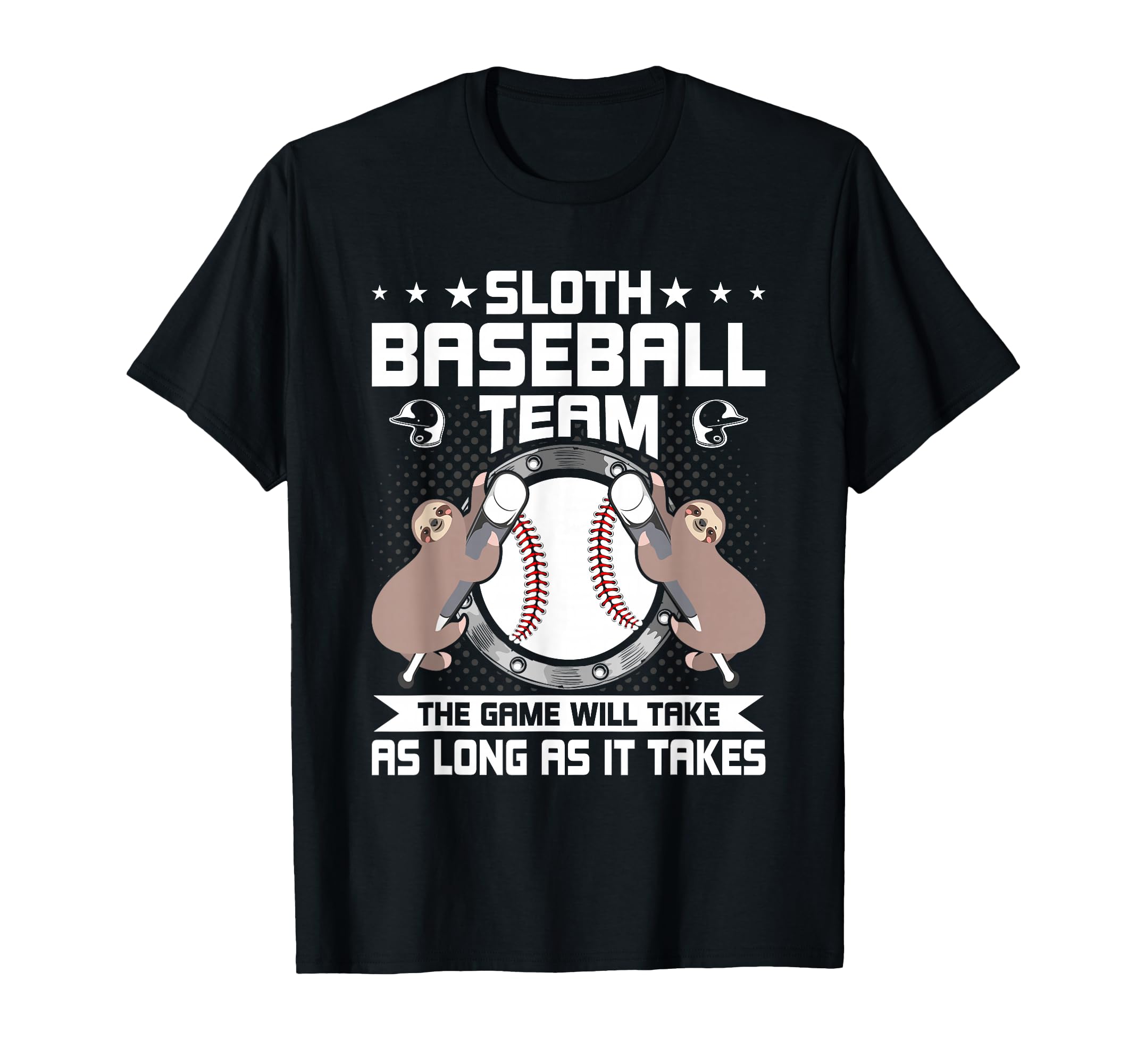 Sloth Baseball Team Baseball Lover T-Shirt - Aesthetic Graphic Men Women - T-Shirt, Sweatshirt, Hoodie