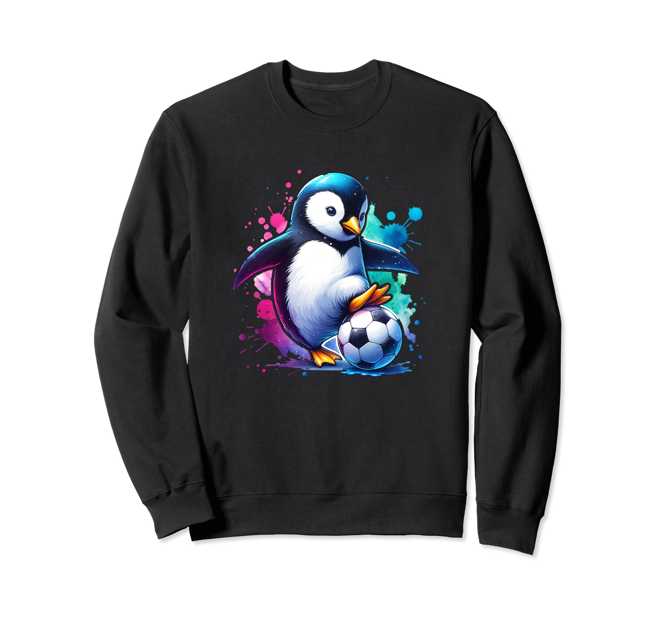 Penguin Lover Soccer Player Fan Sweatshirt - Unique Graphic for Adults - T-Shirt, Sweatshirt, Hoodie
