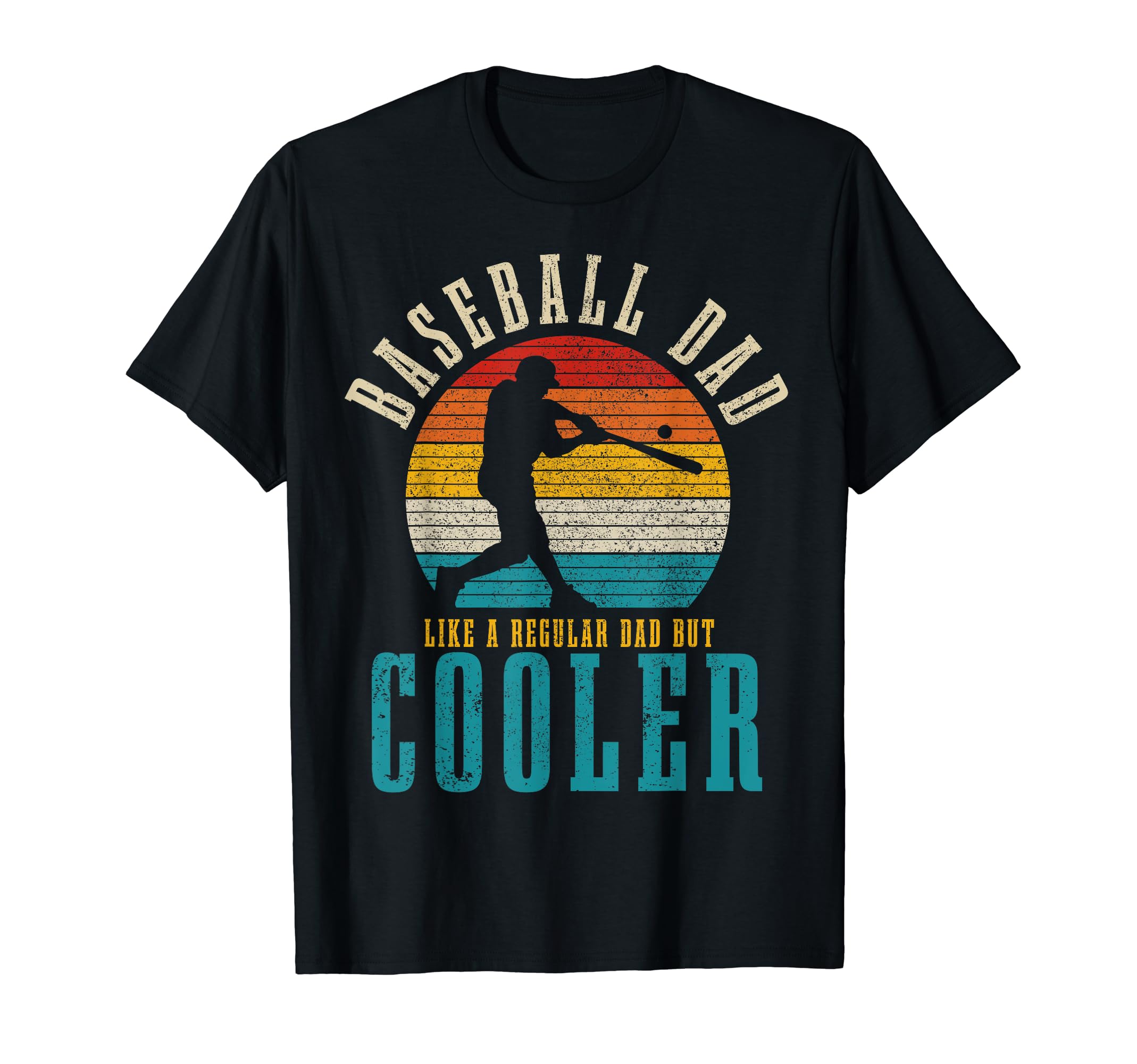 Baseball Dad Like Regular Dad But T-Shirt - Aesthetic Graphic for Adults - T-Shirt, Sweatshirt, Hoodie