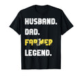 Farming Farmer Dad Father T-Shirt - Casual Everyday Wear for Adults - T-Shirt, Sweatshirt, Hoodie