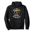 Best Saint Bernard Dog Dad Galaxy Hoodie - Unique Graphic Men Women - T-Shirt, Sweatshirt, Hoodie