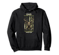 Dad Myth Legendary Hunter Camouflage Hoodie - Fun Novelty Design Unisex - T-Shirt, Sweatshirt, Hoodie