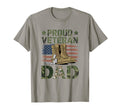 Proud Veteran Dad Patriotic American T-Shirt - Unique Graphic for Adults - T-Shirt, Sweatshirt, Hoodie