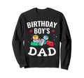 Birthday Dad Building Blocks Sweatshirt - Casual Everyday Wear Unisex - T-Shirt, Sweatshirt, Hoodie