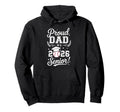 Proud Dad 2026 Senior Baseball Graduation Hoodie - Streetwear Style Unisex - T-Shirt, Sweatshirt, Hoodie