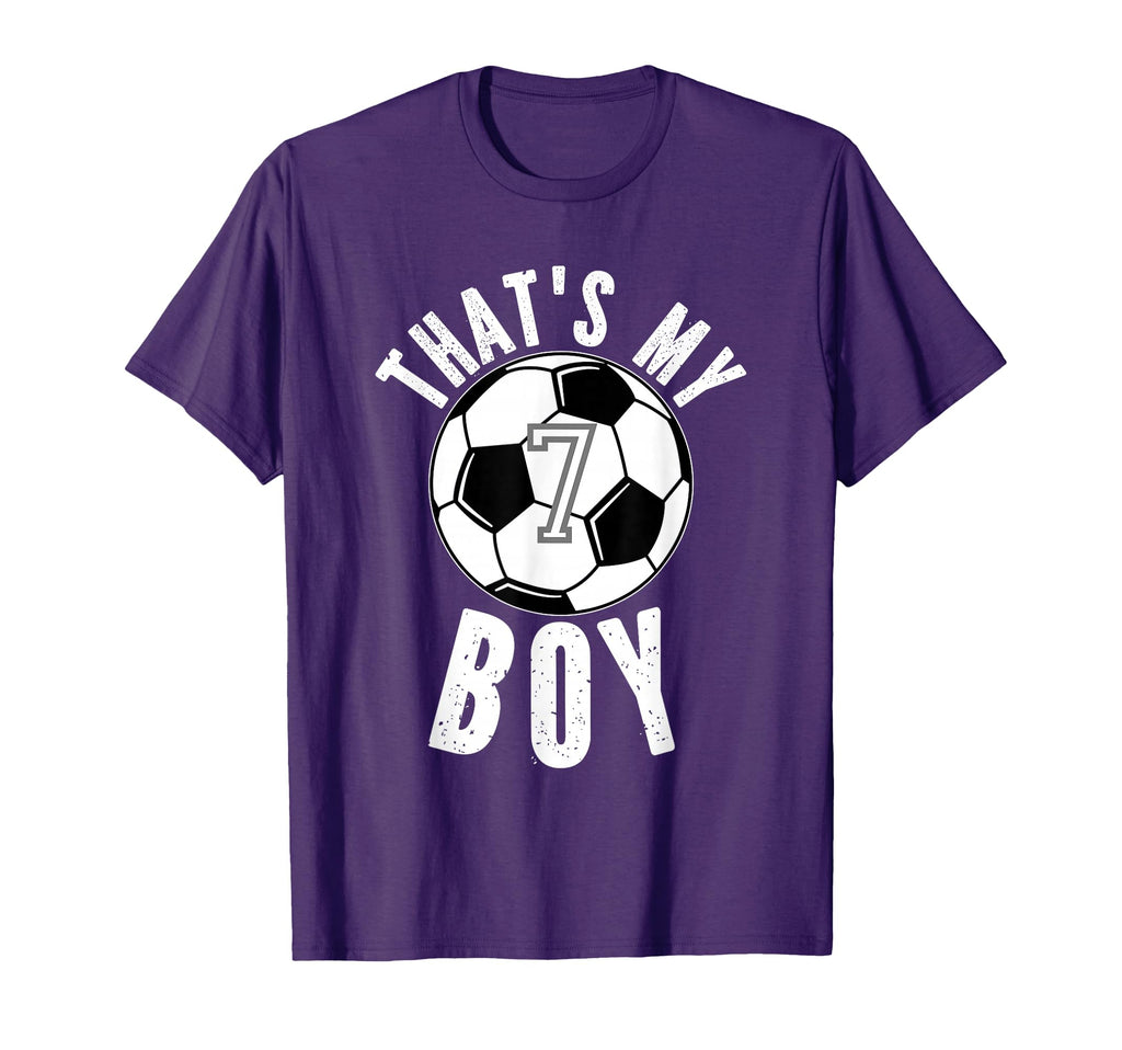 Thats My Soccer Number 7 T-Shirt - Casual Everyday Wear Men Women - T-Shirt, Sweatshirt, Hoodie