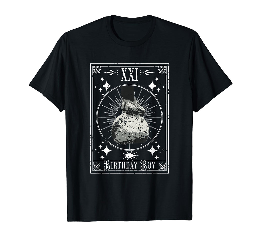 Birthday 21 Soccer Football Tarot Card T-Shirt - Streetwear Style Unisex - T-Shirt, Sweatshirt, Hoodie