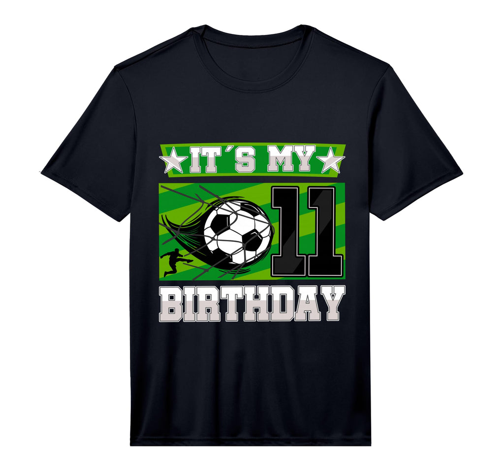 Soccer Birthday Party 11Th Birthday T-Shirt - Aesthetic Graphic for Adults - T-Shirt, Sweatshirt, Hoodie