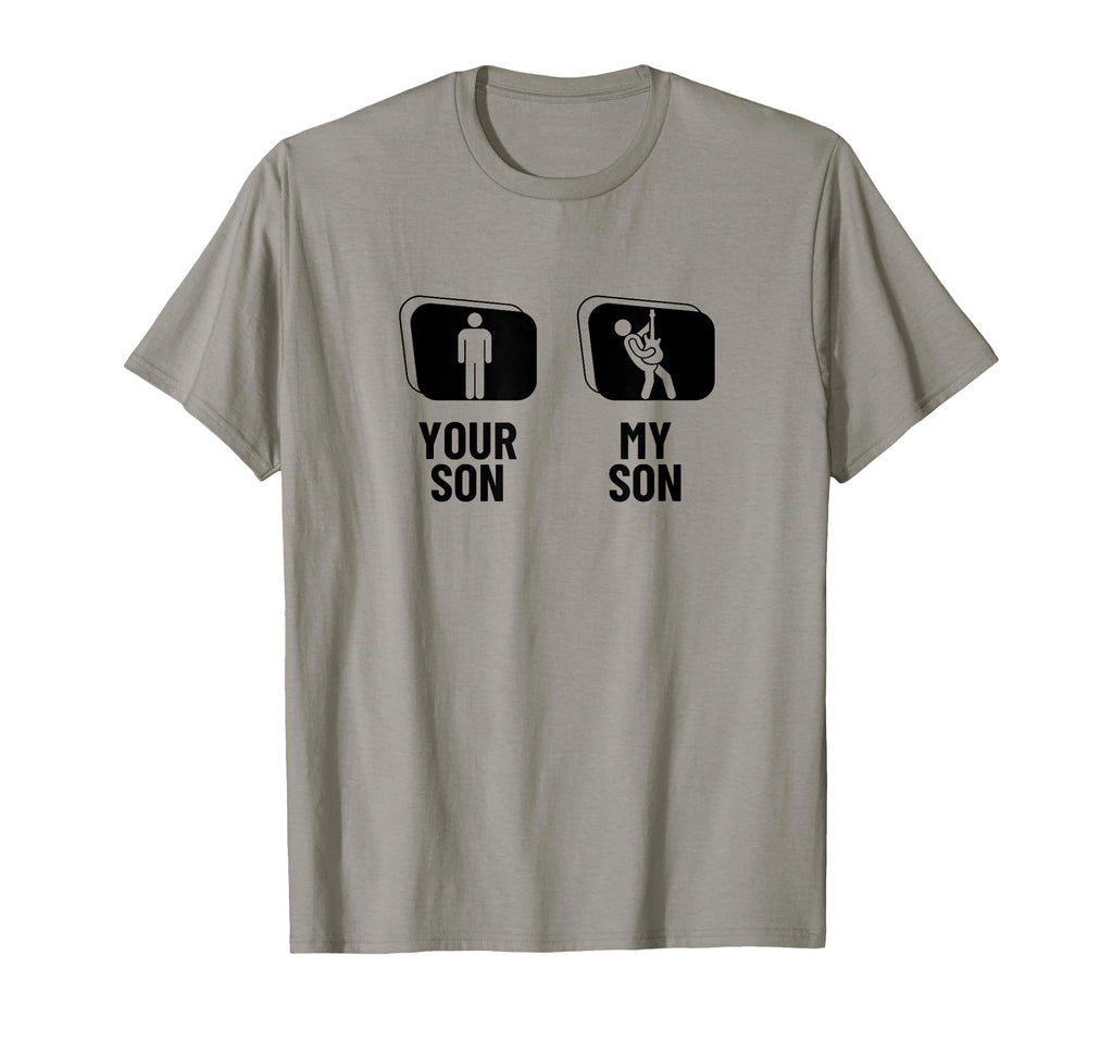 Your Son My Son Bass Guitar Dad Mom T-Shirt - Aesthetic Graphic Men Women - T-Shirt, Sweatshirt, Hoodie