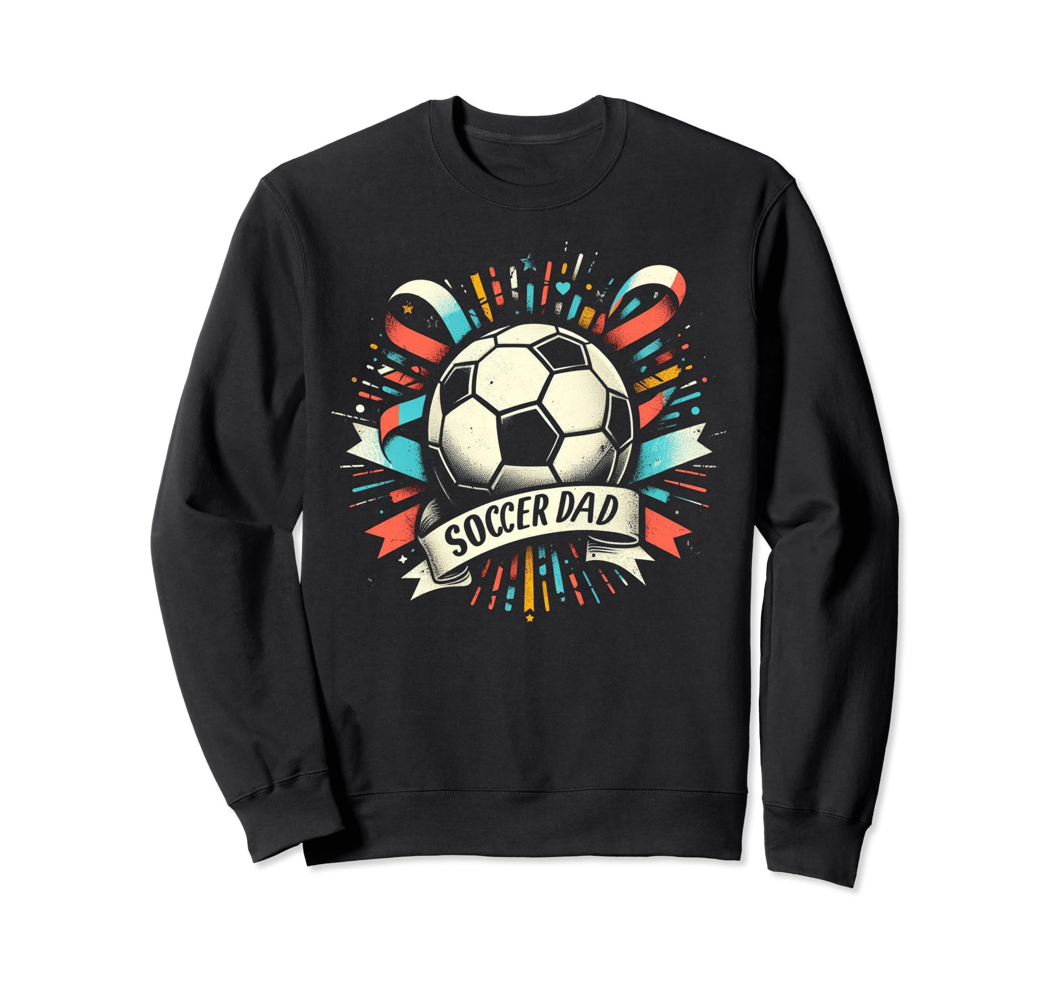 Soccer Dad Family Matching Dad Sweatshirt - Aesthetic Graphic Unisex - T-Shirt, Sweatshirt, Hoodie