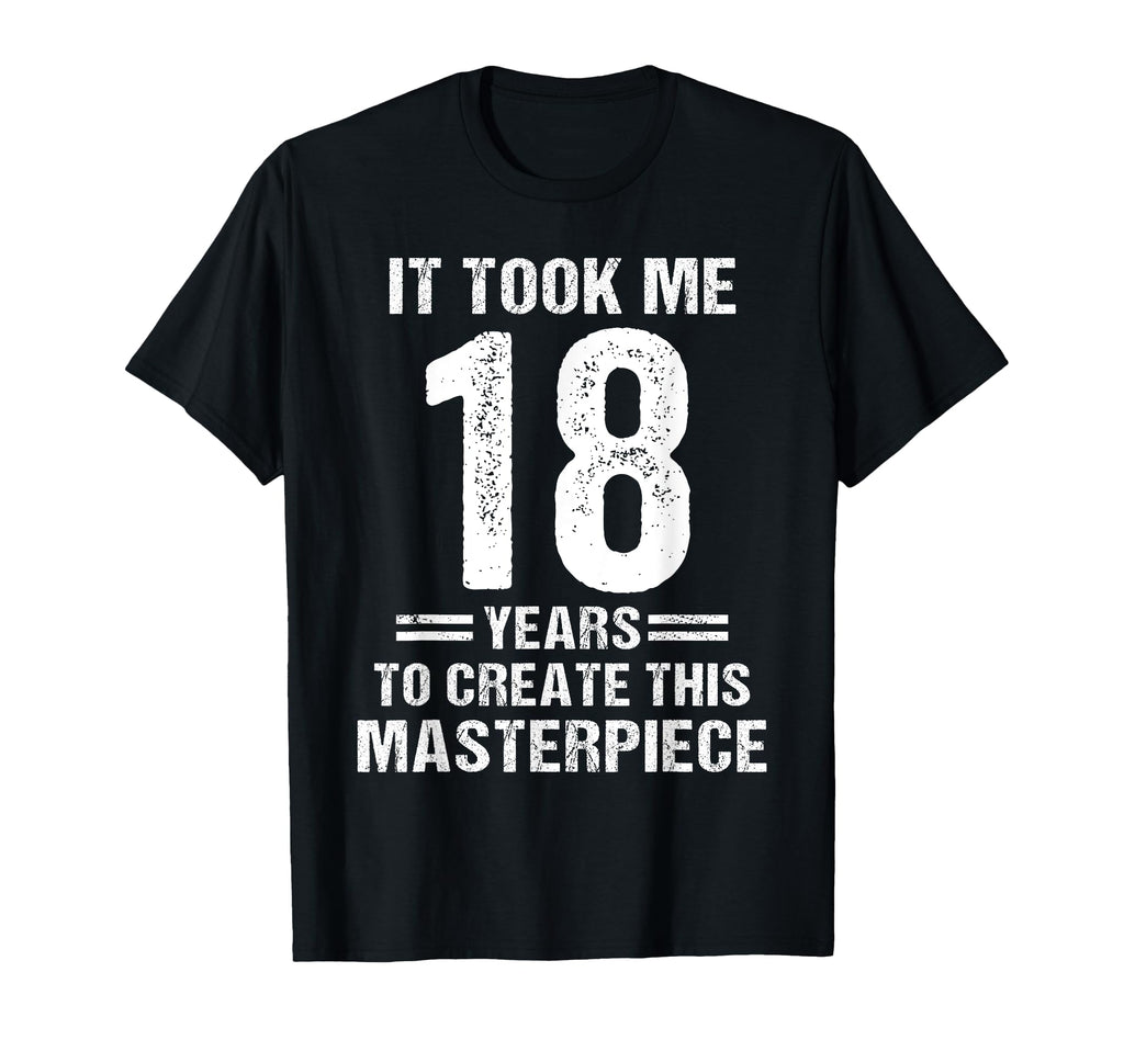Funny 18 Years Old Joke 18Th T-Shirt - Minimalist Print for Adults - T-Shirt, Sweatshirt, Hoodie