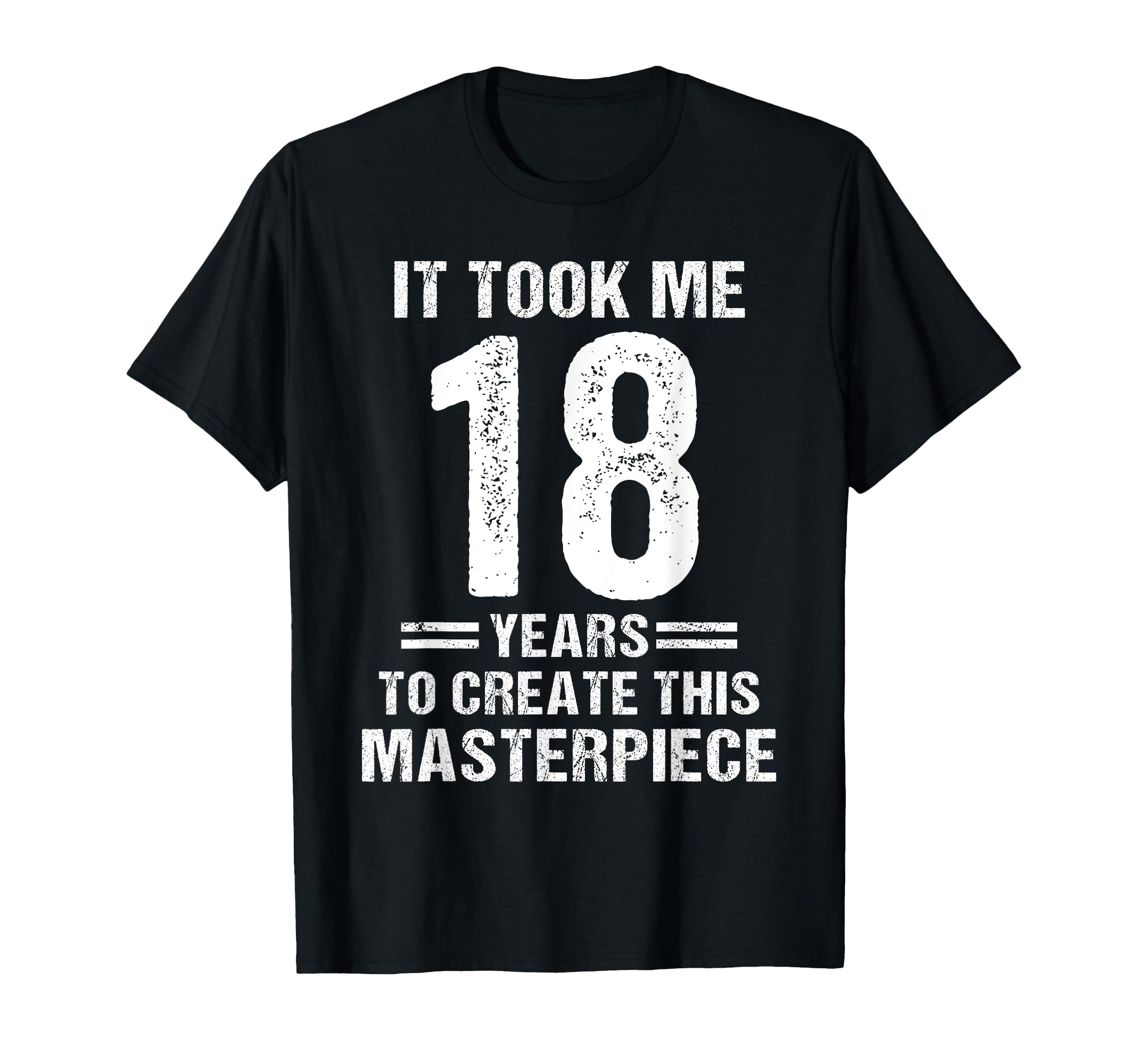 Funny 18 Years Old Joke 18Th T-Shirt - Minimalist Print for Adults - T-Shirt, Sweatshirt, Hoodie