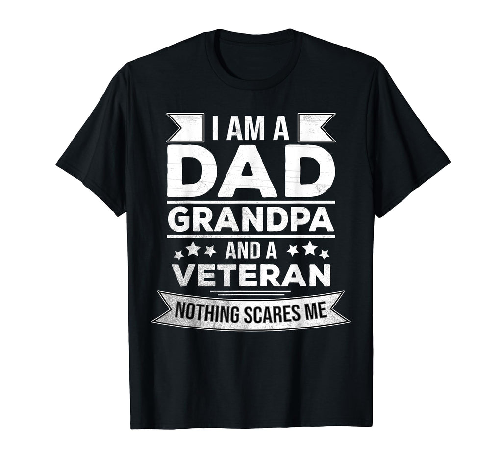 Im Dad Grandpa And Veteran Retired T-Shirt - Graphic Print for Adults - T-Shirt, Sweatshirt, Hoodie