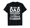 Im Dad Grandpa And Veteran Retired T-Shirt - Graphic Print for Adults - T-Shirt, Sweatshirt, Hoodie