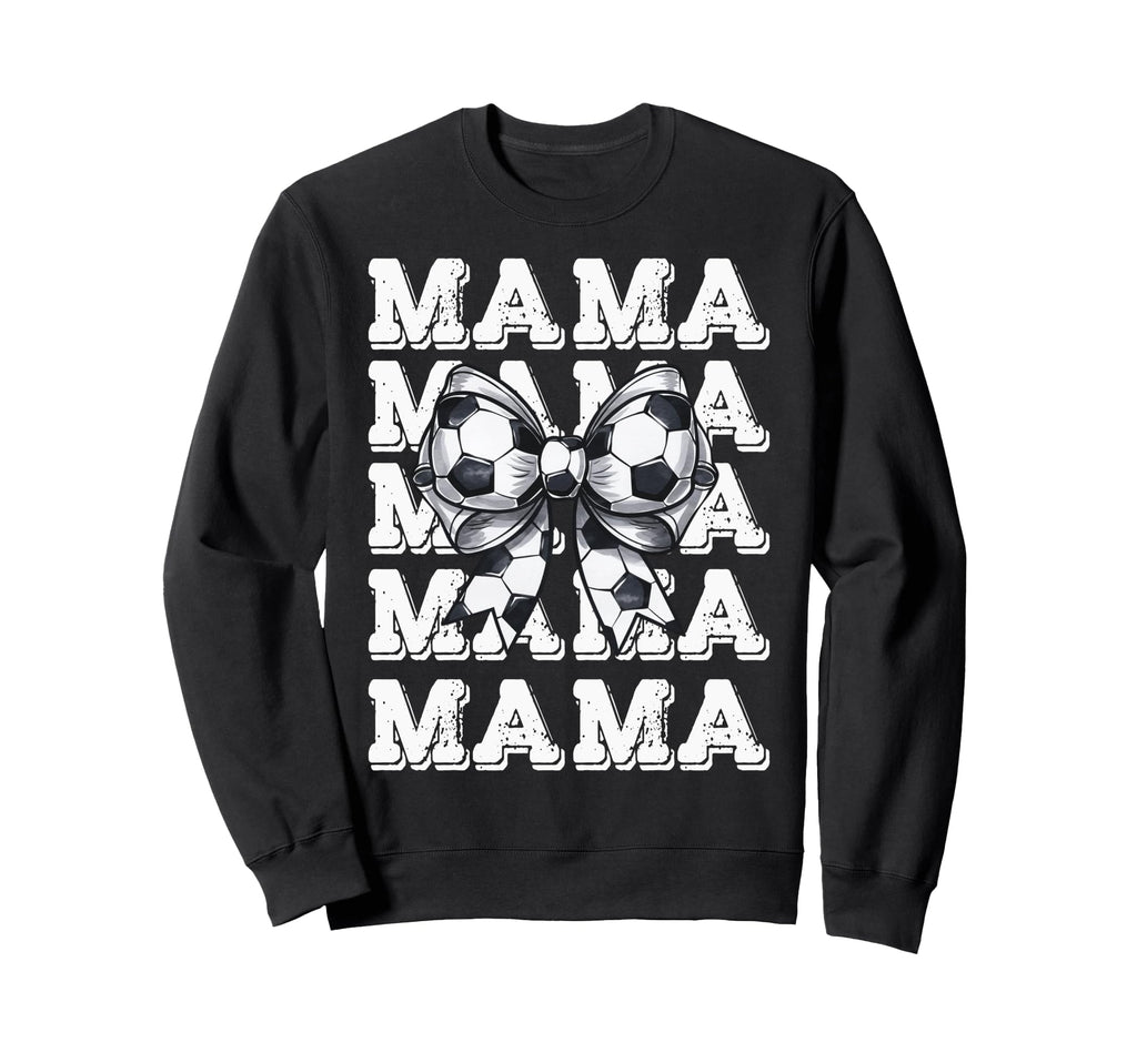 Coquette Soccer Mama Matching Family Sweatshirt - Graphic Print Men Women - T-Shirt, Sweatshirt, Hoodie