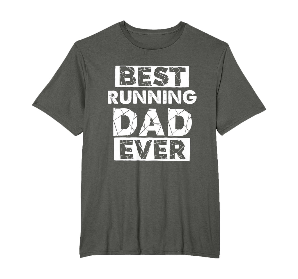 Funny Running Dad Best Running Dad T-Shirt - Custom Art Print Men Women - T-Shirt, Sweatshirt, Hoodie