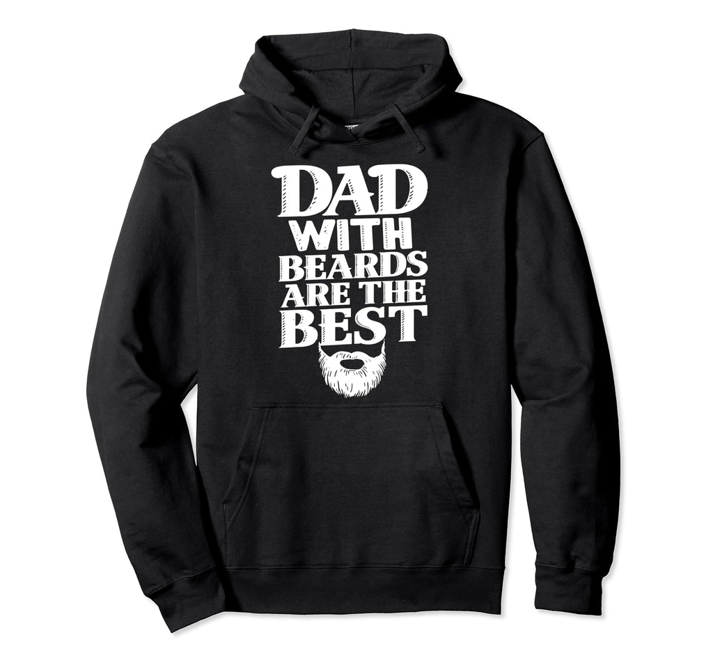 Bearded Dad Novelty Funny Best Beard Lover Hoodie - Unique Graphic Unisex - T-Shirt, Sweatshirt, Hoodie
