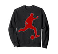 Soccer Striker Goal Getter Soccer Sweatshirt - Minimalist Print for Adults - T-Shirt, Sweatshirt, Hoodie