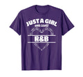 Just Who Loves R B Music Lover T-Shirt - Novelty Apparel for Adults - T-Shirt, Sweatshirt, Hoodie