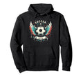 Soccer Papa Family Matching Dad Hoodie - Custom Art Print Men Women - T-Shirt, Sweatshirt, Hoodie