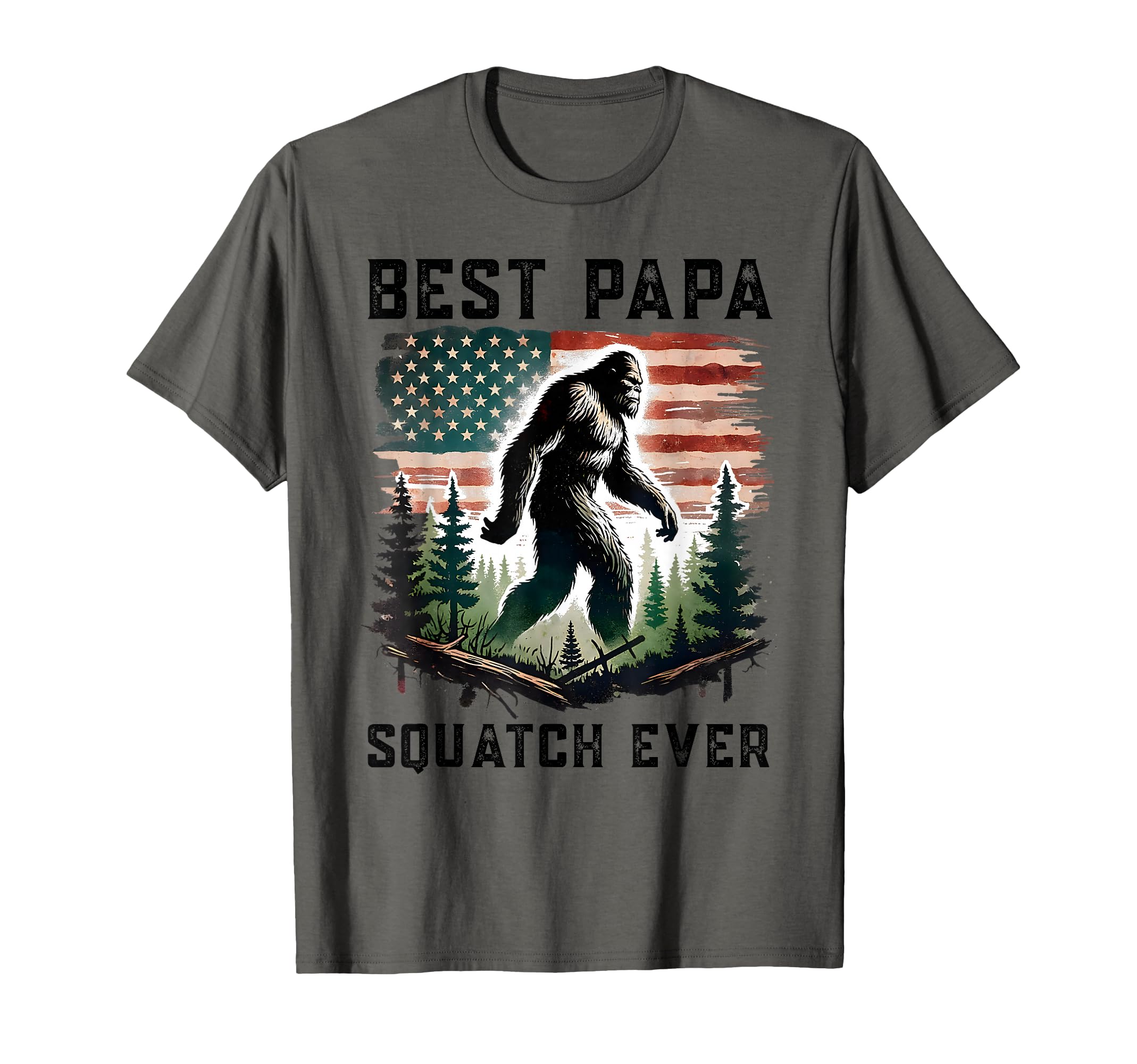 Best Papa Squatch Ever Bigfoot T-Shirt - Graphic Print for Adults - T-Shirt, Sweatshirt, Hoodie