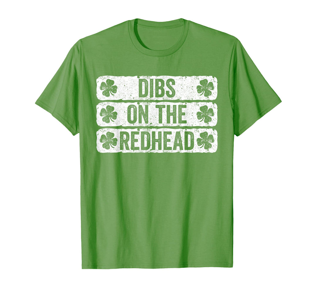 Dibs Redhead St Patricks Day T-Shirt - Fun Novelty Design Men Women - T-Shirt, Sweatshirt, Hoodie