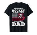 My Favorite Hockey Player Calls Me T-Shirt - Custom Art Print Men Women - T-Shirt, Sweatshirt, Hoodie