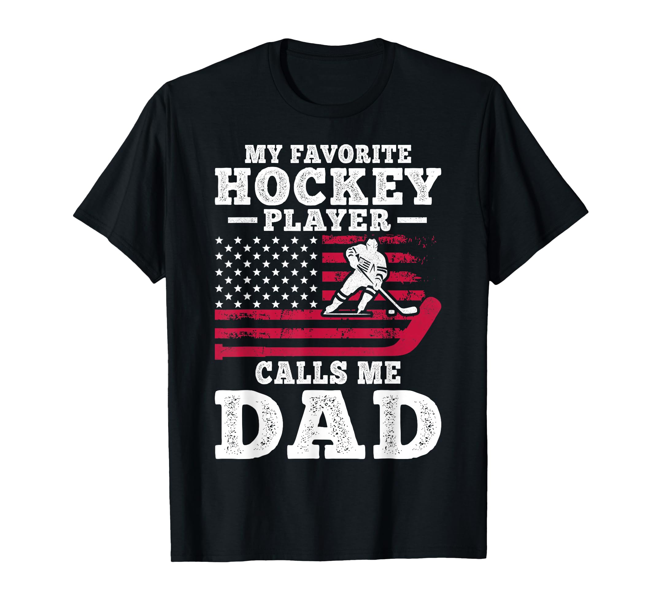 My Favorite Hockey Player Calls Me T-Shirt - Custom Art Print Men Women - T-Shirt, Sweatshirt, Hoodie