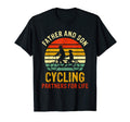 Dad And Son Cycling Partners Life T-Shirt - Novelty Apparel Men Women - T-Shirt, Sweatshirt, Hoodie