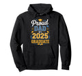 Proud Dad Class 2025 Graduate Senior Hoodie - Streetwear Style for Adults - T-Shirt, Sweatshirt, Hoodie