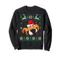 Ugly Crab Lover Santa Hat Animals Sweatshirt - Streetwear Style for Adults - T-Shirt, Sweatshirt, Hoodie