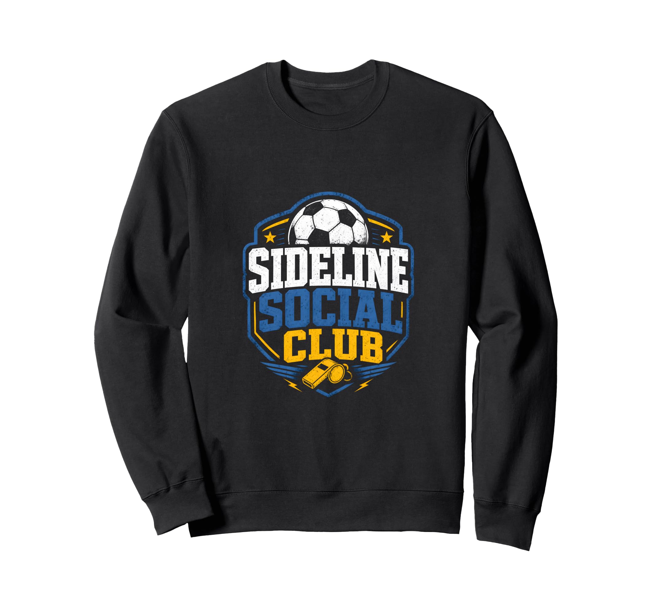 Sideline Social Club Soccer Team Sweatshirt - Custom Art Print Unisex - T-Shirt, Sweatshirt, Hoodie