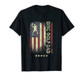 Usa American Flag Disc Golf Dad T-Shirt - Trendy Graphic for Adults - T-Shirt, Sweatshirt, Hoodie