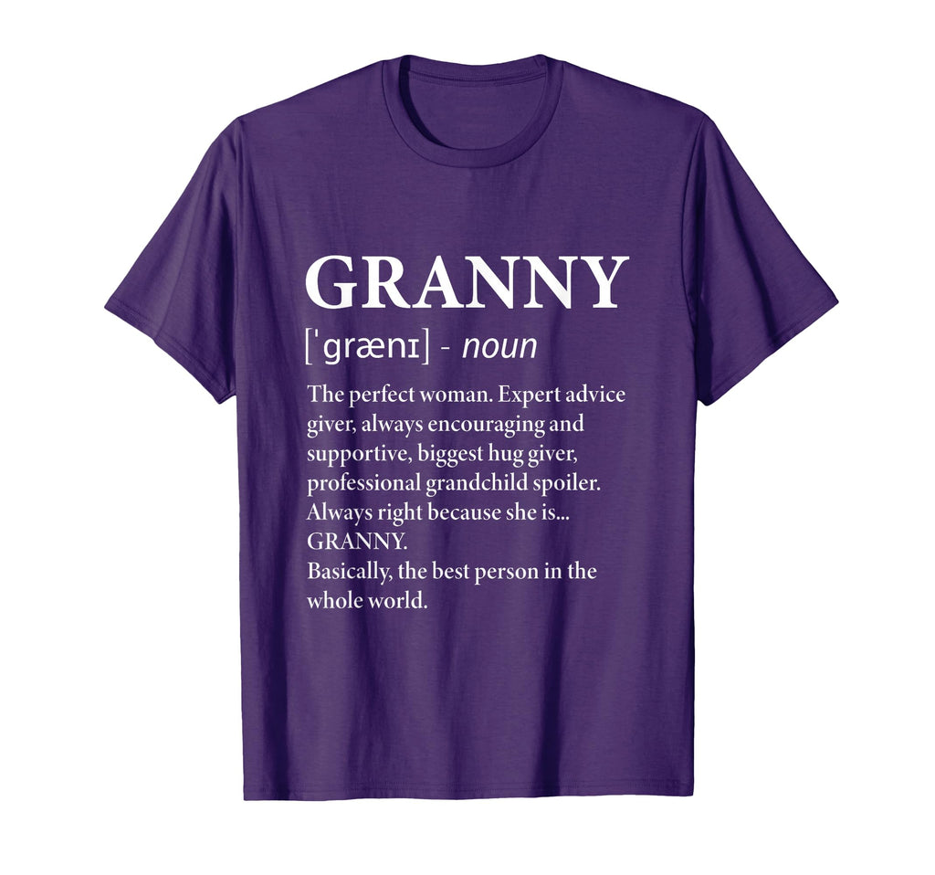 Granny Definition Grandma Funny T-Shirt - Fun Novelty Design Men Women - T-Shirt, Sweatshirt, Hoodie