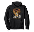 Soccer Dad Sideline Legend Game Father Hoodie - Graphic Print Unisex - T-Shirt, Sweatshirt, Hoodie
