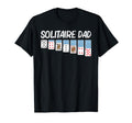 Solitaire Gift Dad Father Card Game T-Shirt - Trendy Graphic Men Women - T-Shirt, Sweatshirt, Hoodie