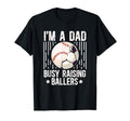 Im Dad Busy Raising Ballers Soccer T-Shirt - Custom Art Print Men Women - T-Shirt, Sweatshirt, Hoodie