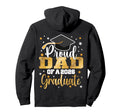 Proud Dad Class 2026 Graduate Senior Hoodie - Minimalist Print Unisex - T-Shirt, Sweatshirt, Hoodie