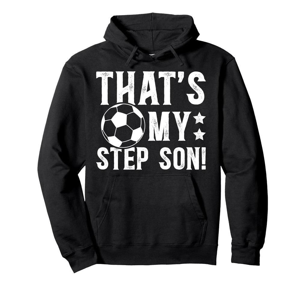 Proud Soccer Step Dad Soccer Player Hoodie - Custom Art Print Men Women - T-Shirt, Sweatshirt, Hoodie