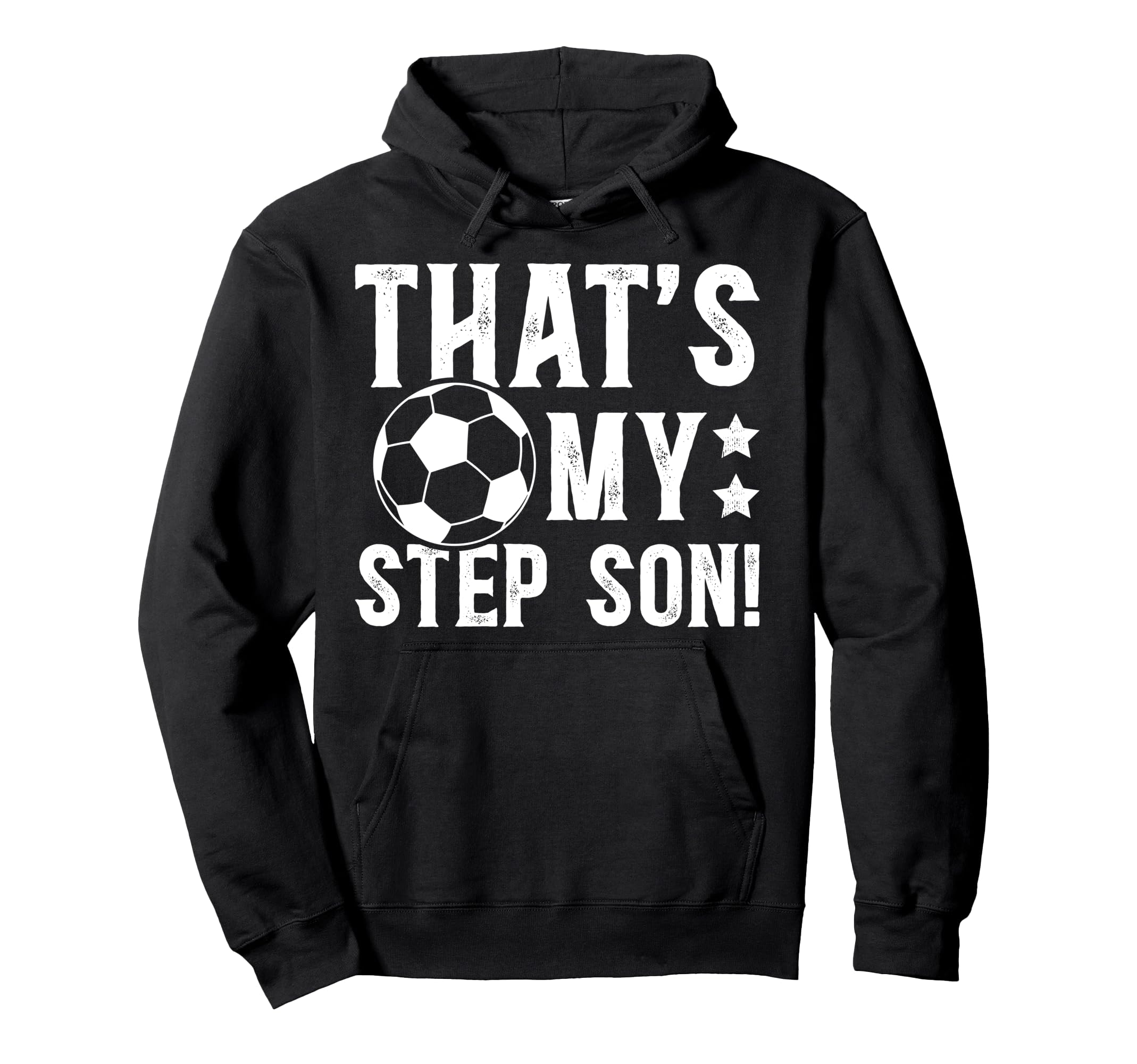 Proud Soccer Step Dad Soccer Player Hoodie - Custom Art Print Men Women - T-Shirt, Sweatshirt, Hoodie