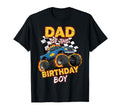 Dad Birthday Monster Truck Birthday T-Shirt - Casual Everyday Wear Unisex - T-Shirt, Sweatshirt, Hoodie
