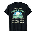 Gold One Under Today Tree Bush Funny T-Shirt - Minimalist Print Unisex - T-Shirt, Sweatshirt, Hoodie