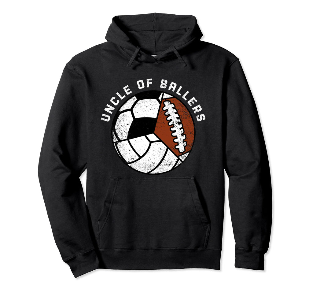 Uncle Ballers Funny Volleyball Soccer Hoodie - Streetwear Style Men Women - T-Shirt, Sweatshirt, Hoodie