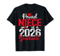 Proud Niece Class 2026 Graduate T-Shirt - Aesthetic Graphic for Adults - T-Shirt, Sweatshirt, Hoodie