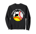 Nana Ballers Funny Baseball Sweatshirt - Minimalist Print for Adults - T-Shirt, Sweatshirt, Hoodie
